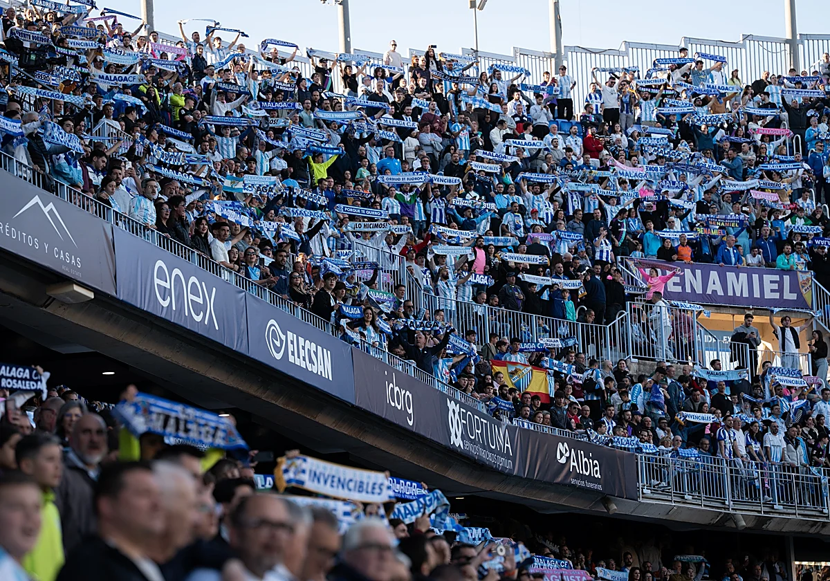 La hora de la afición: el Málaga anuncia que se agotaron las entradas ante el Leganés