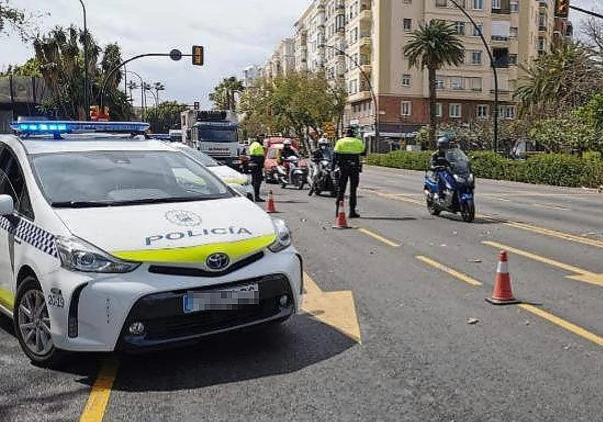 Cortes de tráfico para el primer fin de semana de Semana Santa en Málaga