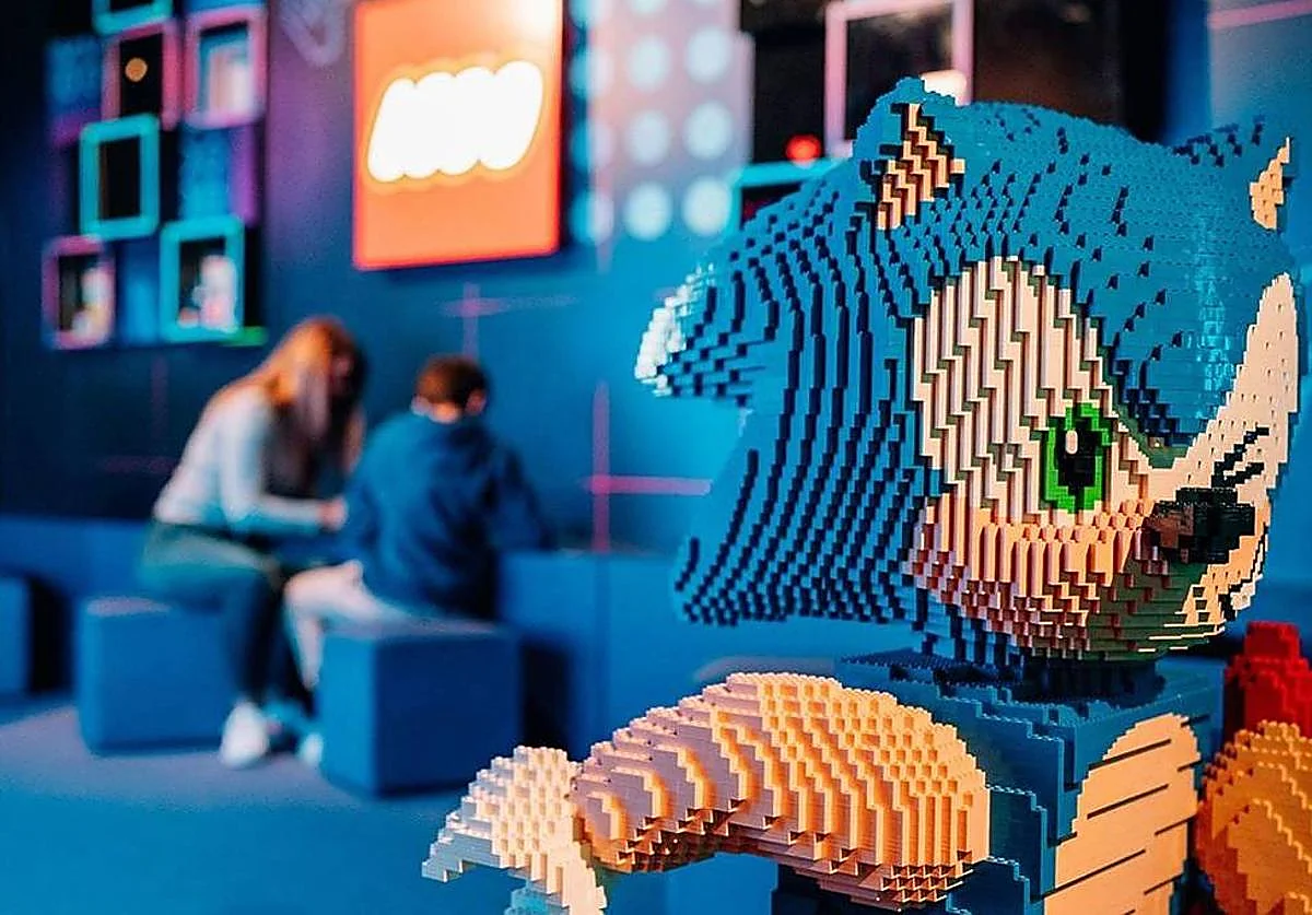 Lego y videojuegos en una exposición nueva en Málaga