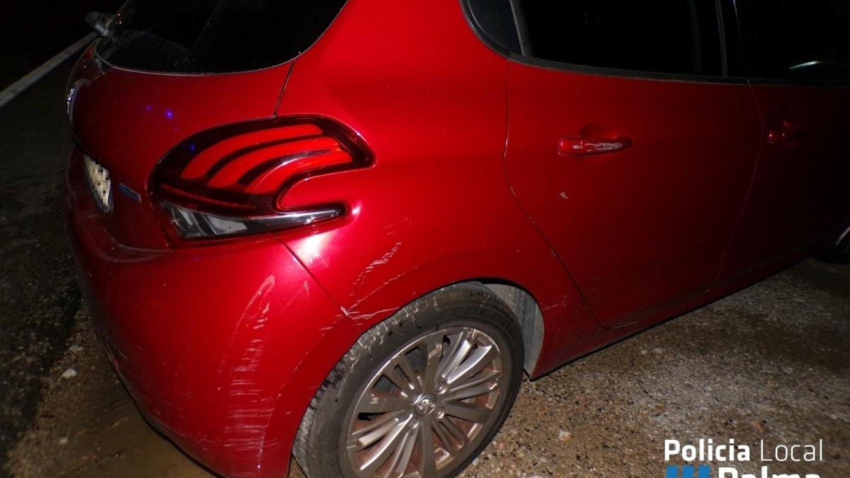 Una niña muere y dos adultos resultan heridos al ser atropellados en Palma: el vehículo se subió a la acera