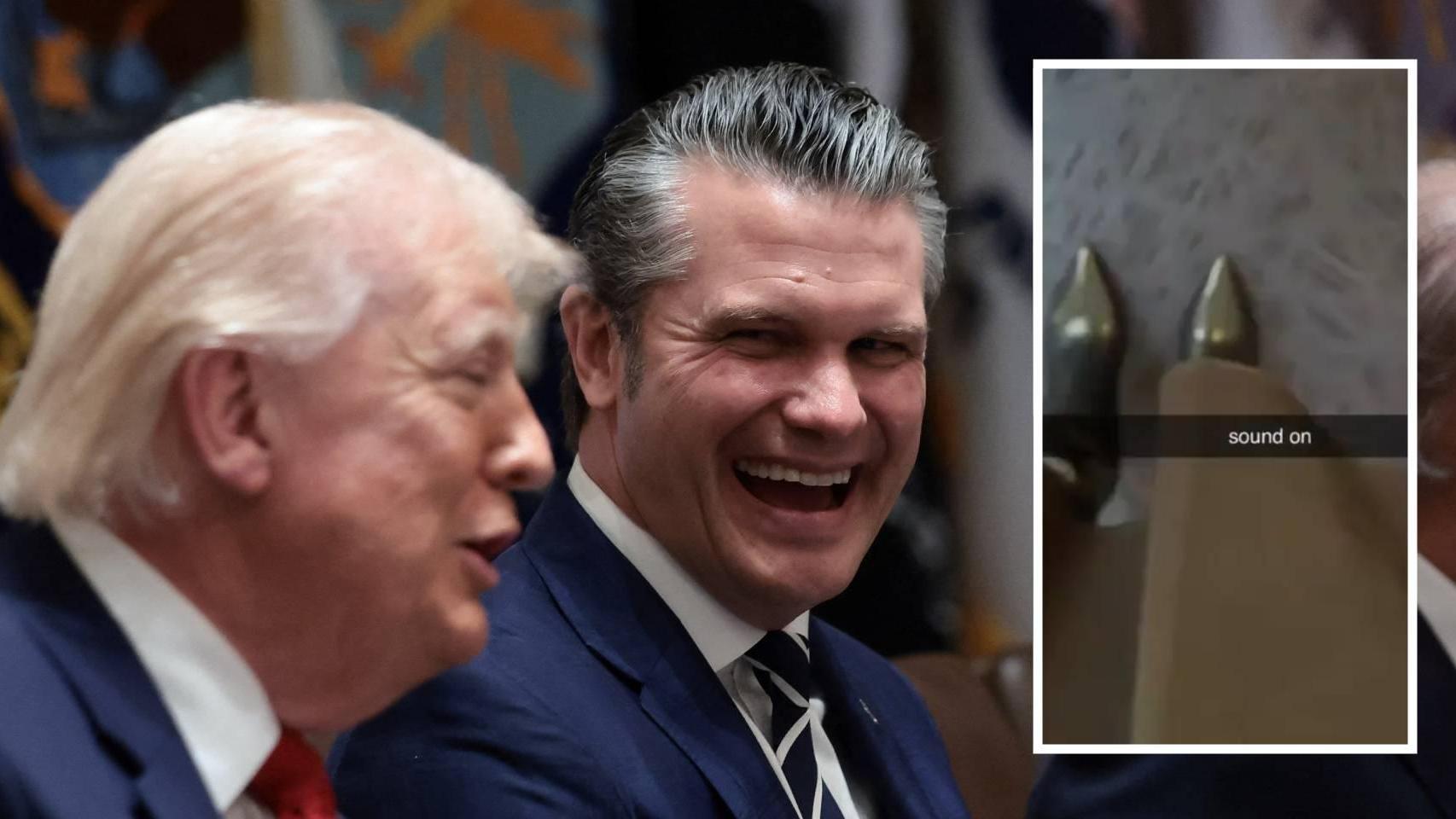 Montajes, 'memes' y mensajes crípticos: Trump enfurece a los veteranos de EEUU al convertir la guerra en contenido viral