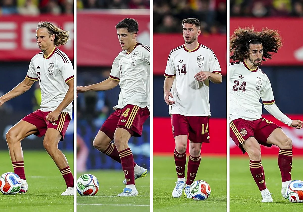 De la Fuente juega con dobles parejas en defensa