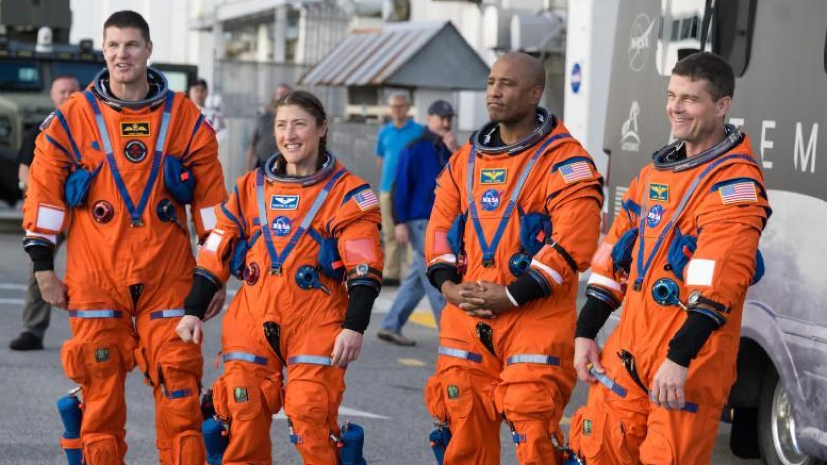 Cuarentena, aislamiento y una vida asceta para volver a la Luna: los astronautas del Artemis II, ante "el comienzo de una nueva era"