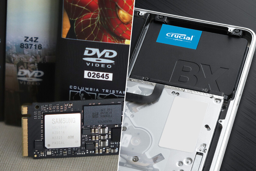 Pagar de más por un SSD NVMe rapidísimo es tirar el dinero si sólo guardas PDFs, pero es la única opción si también vas a trabajar desde él