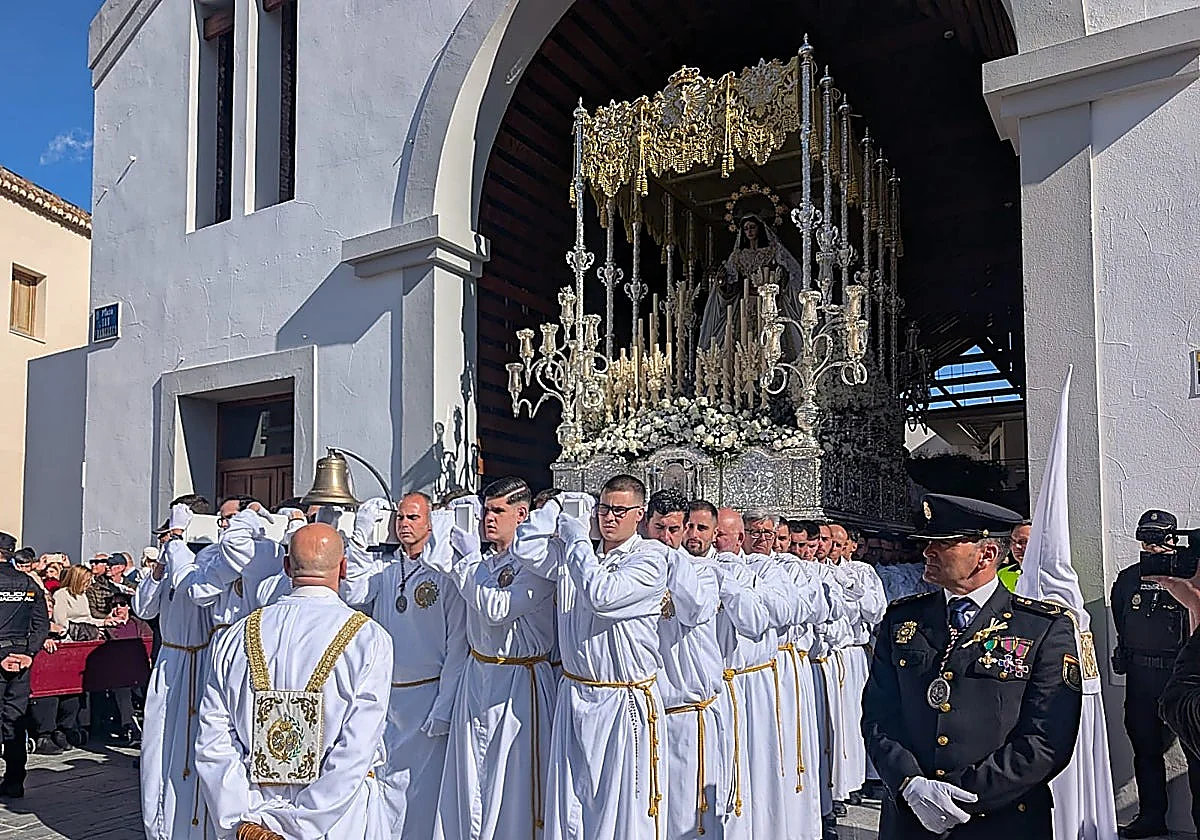 Vélez-Málaga Holy Week image restored to former glory following fire
