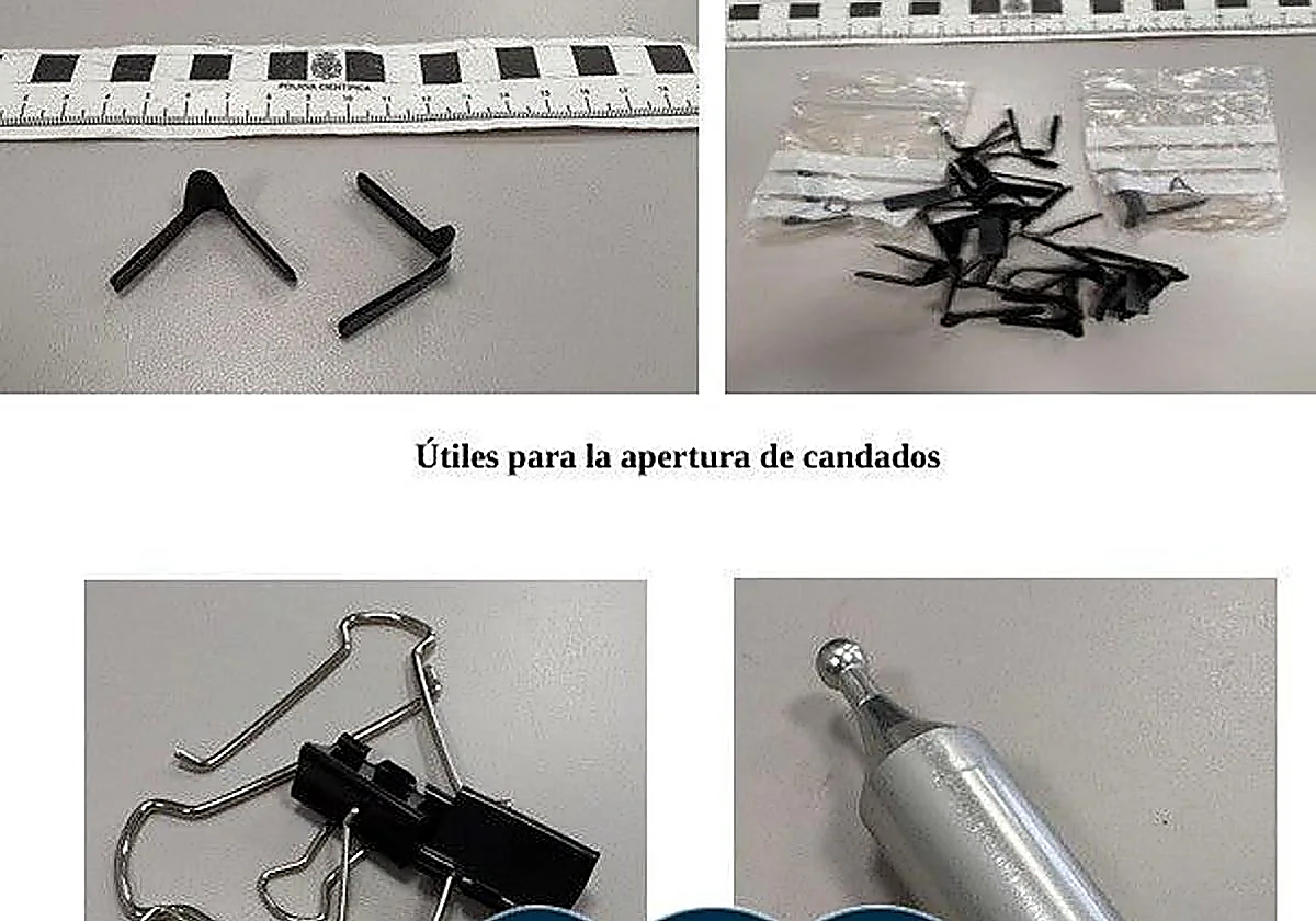 Malaga police arrest two members of network specialising in robbing storage units