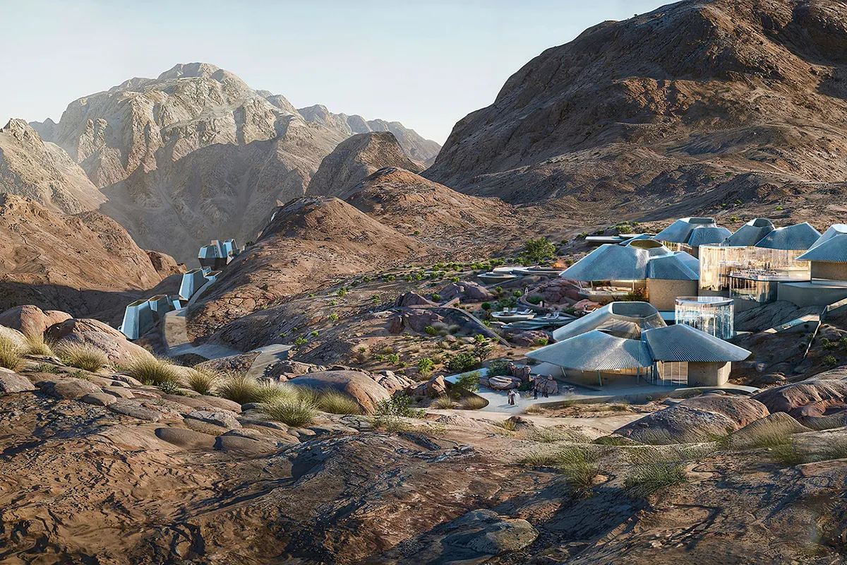 Arabia Saudí cancela contratos para construir una estación de esquí en el desierto