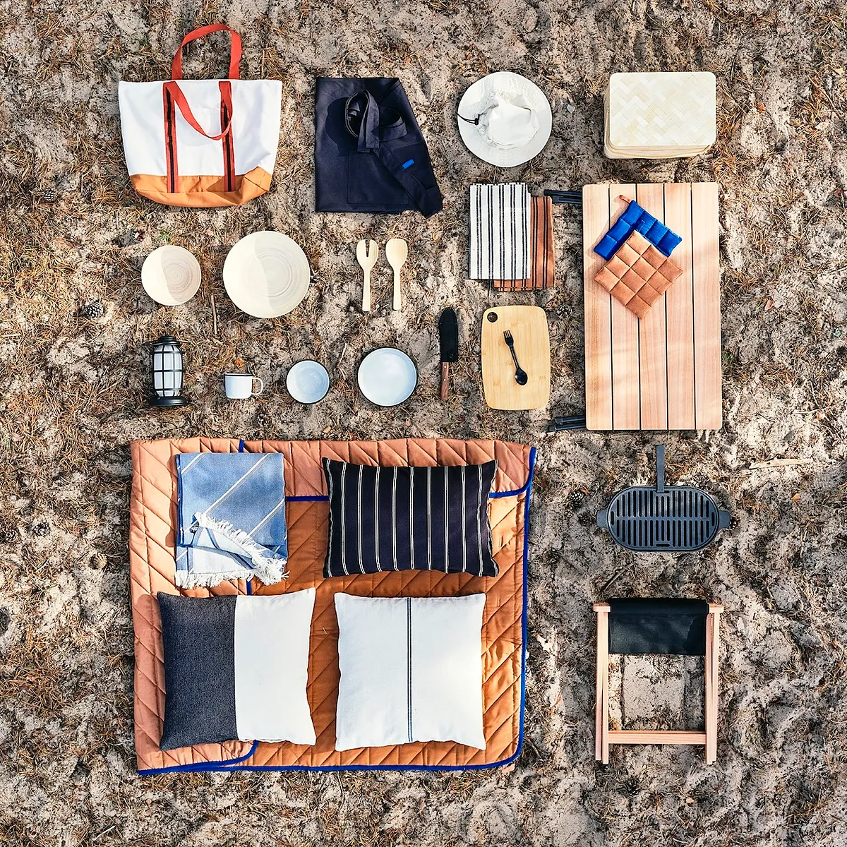 Ikea para campistas: la colección más resultona para comer al aire libre y echarse la siesta después