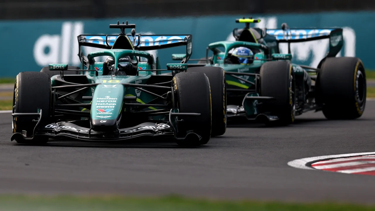 Alonso y Stroll organizaron su propia carrera para aprender sobre la gestión de la energía: “Por desgracia tuvo que abandonar”