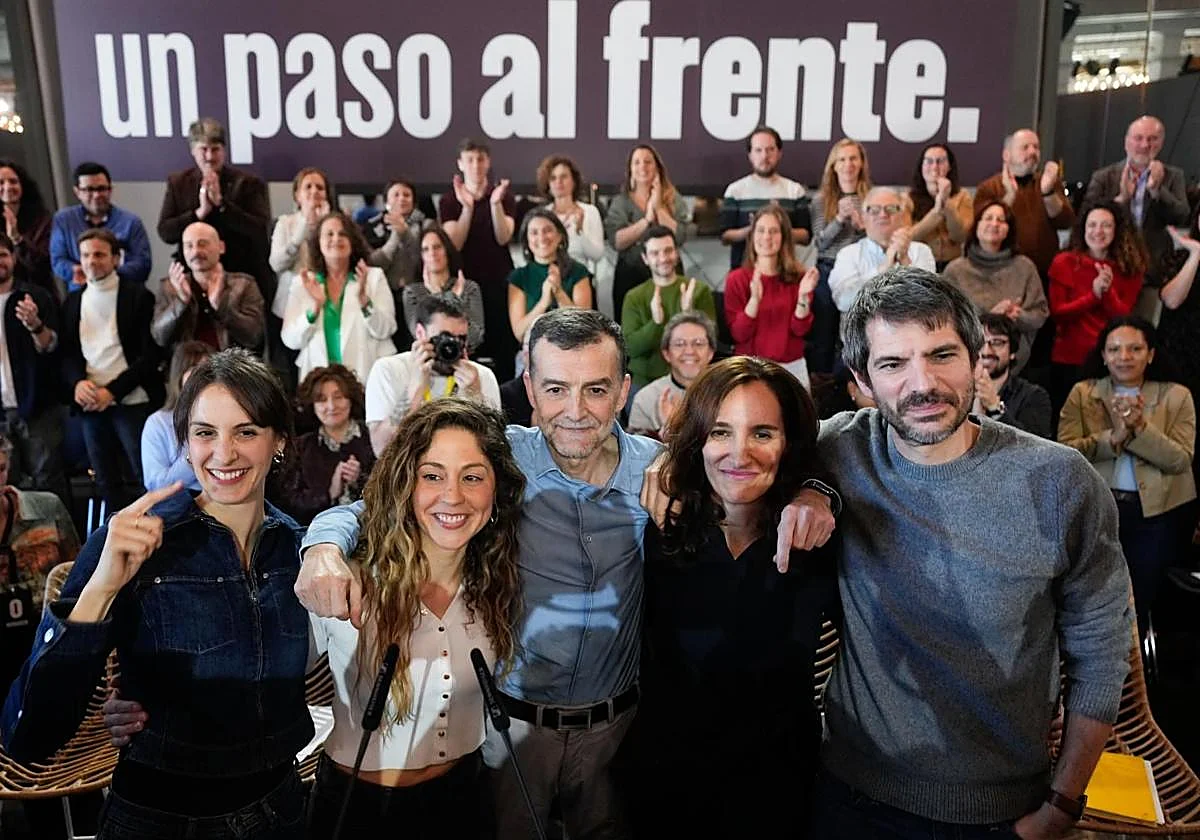 IU, Más Madrid, Sumar y los Comunes celebrarán su segundo acto conjunto el 19 de abril en Sevilla