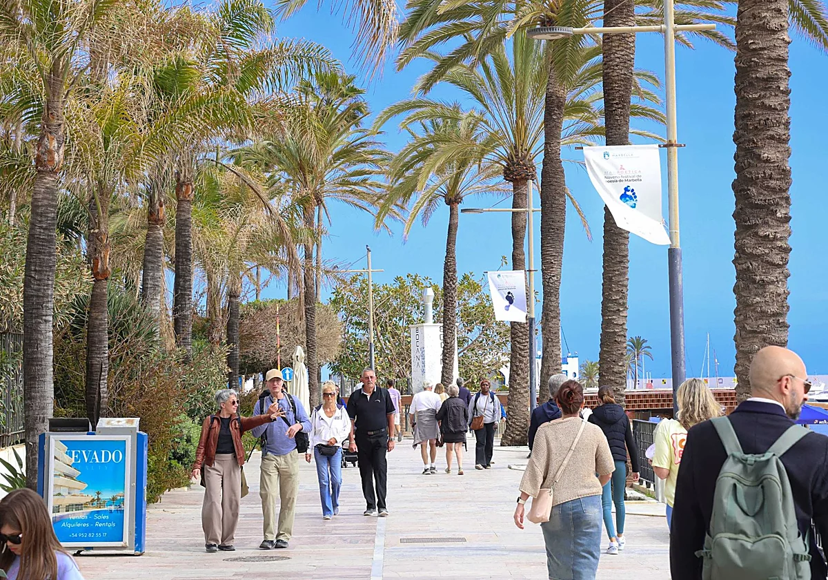 Marbella breaks its all-time record for tourism employment in February