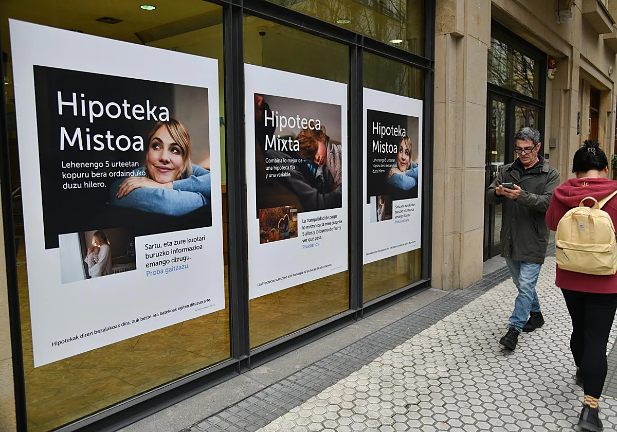 El euríbor se dispara en marzo y encarece las hipotecas por primera vez en dos años