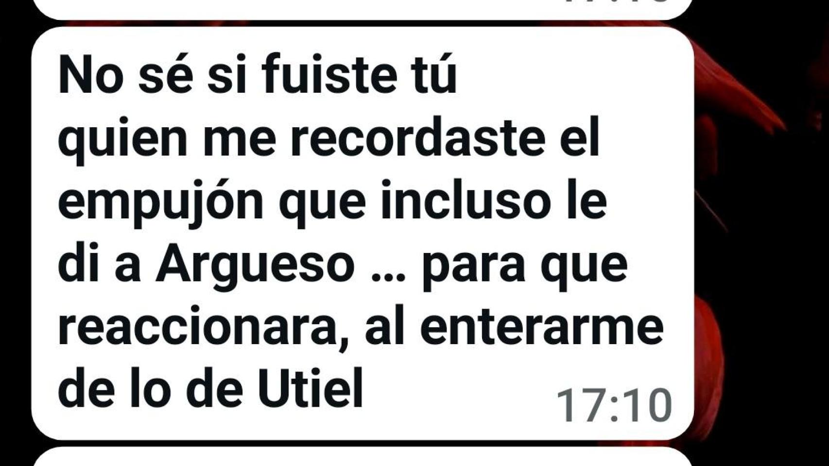 Los wasaps de un jefe de los bomberos a Salomé Pradas: "Hiciste hasta donde podías, hasta donde te dejaron"