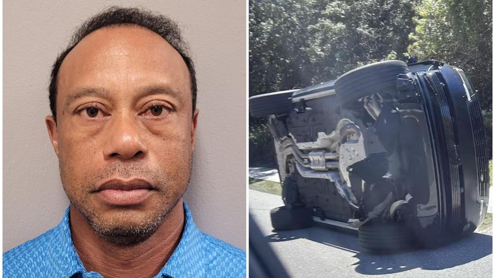 El informe policial desvela que Tiger Woods tenía pastillas de un potente analgésico en el momento del accidente