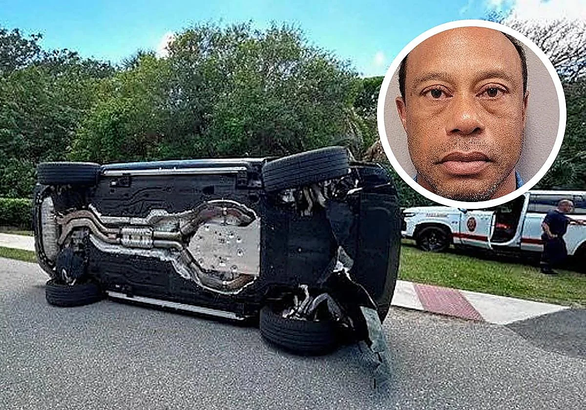 Tiger Woods llevaba un potente analgésico en el bolsillo cuando volcó su coche