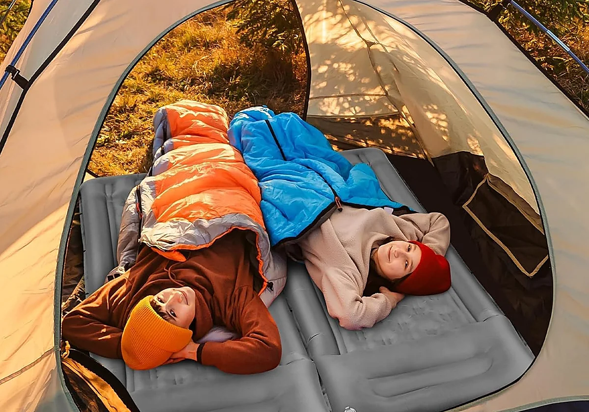 Dormir bien en la montaña o en el camping es posible con estas esterillas hinchables