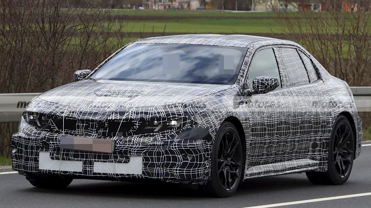 El BMW M3 eléctrico vuelve a dejarse ver: hay cuatro detalles lo hacen más radical de lo que parecía