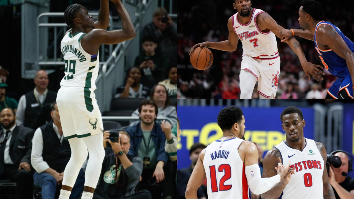 Los Pistons olvidan rápido su derrota en Oklahoma y los Antetokounmpo hacen historia en la NBA