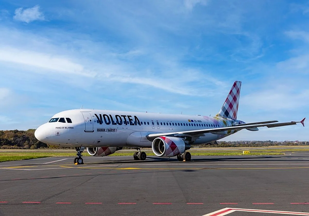 Volotea recupera el vuelo directo entre Málaga y Santander