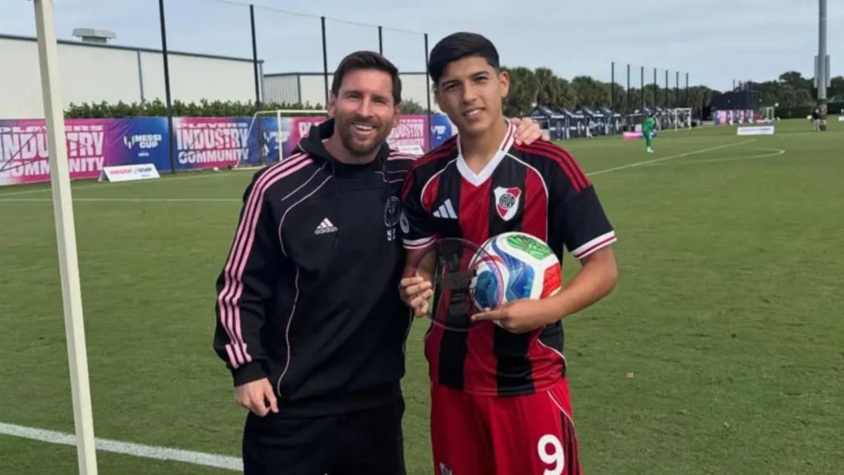 El clon de Julián Álvarez que arrasó al Atlético en la final de una gran Messi Cup