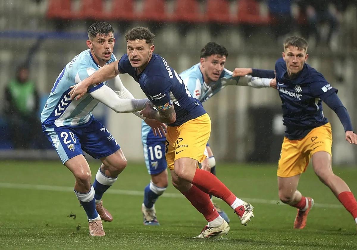 Chaos in Andorra as Malaga CF salvage a draw despite second-half collapse