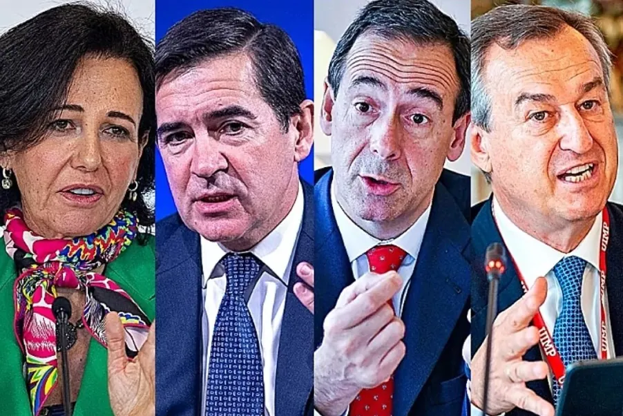 Los bancos españoles, fuera de la primera línea de fuego del crédito privado