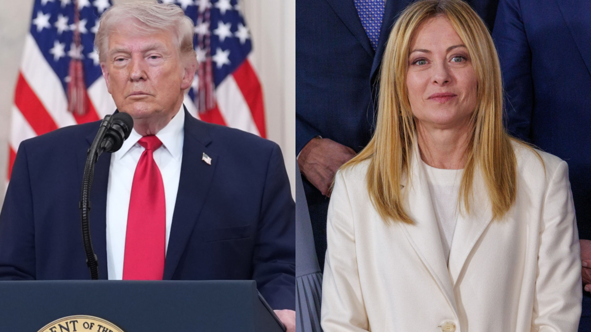 Trump afirma que la OTAN no es nada sin EEUU y Meloni se harta: "¿Asaltamos McDonald's?"