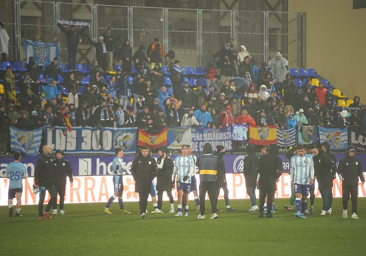 El Málaga navega mal con viento de cola