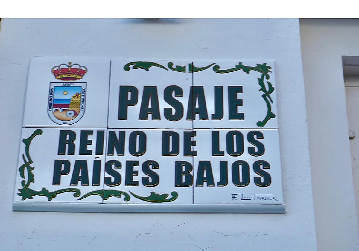 Torremolinos estrena el pasaje Reino de los Países Bajos
