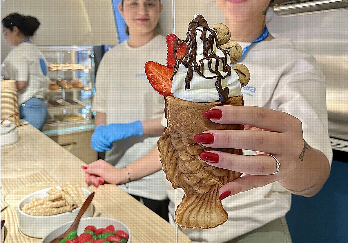 Malaga opens another La Pecera ice cream parlour with savoury Japanese treats