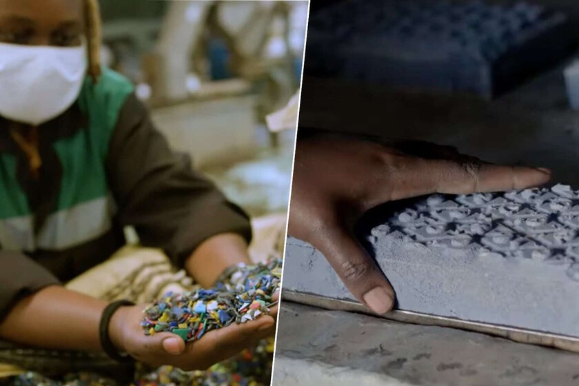 Una joven de Kenia ha desarrollado el ladrillo 2.0: el ingrediente principal es el plástico del bote de champú