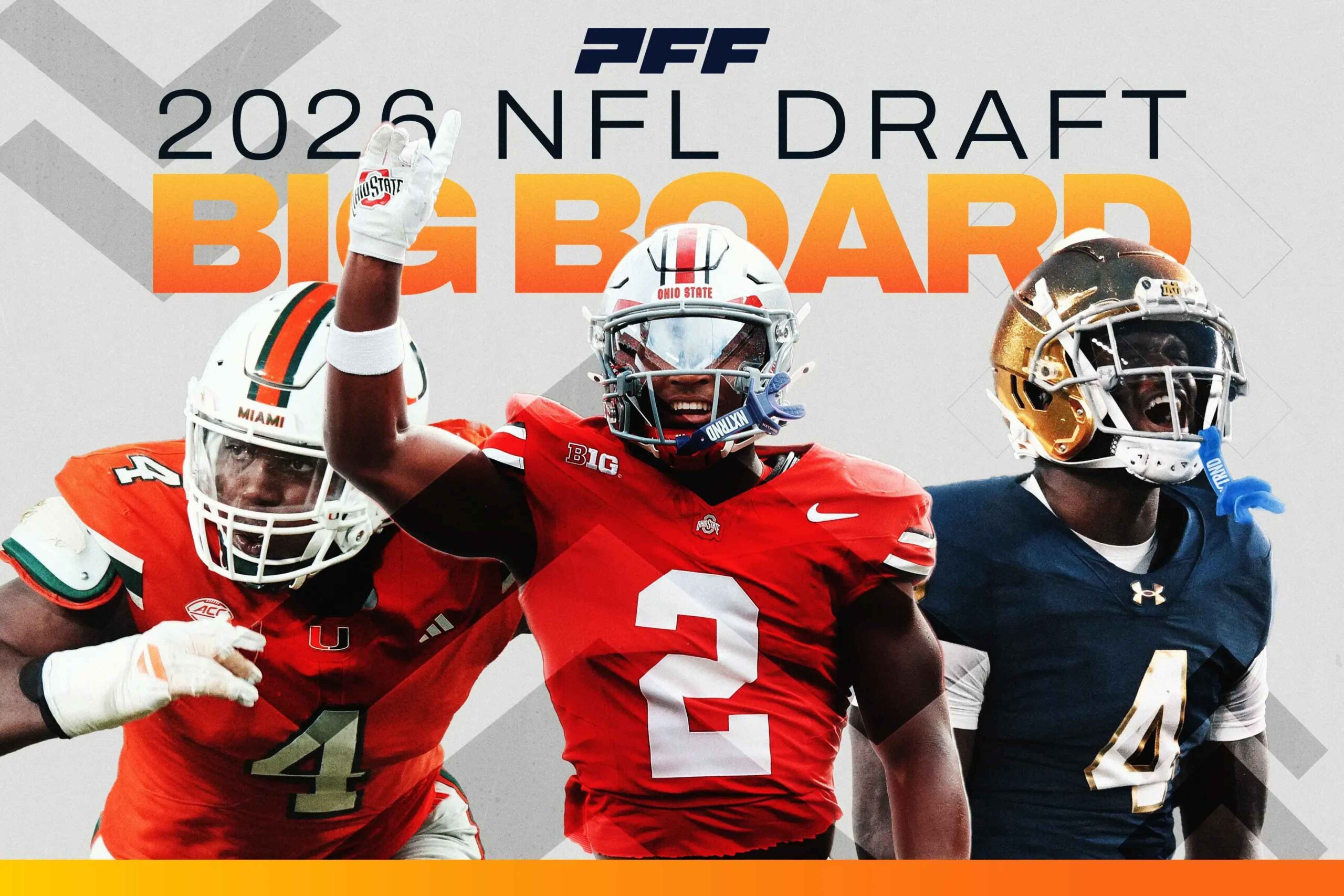 2026 NFL Draft Big Board: The top 315 draft prospects