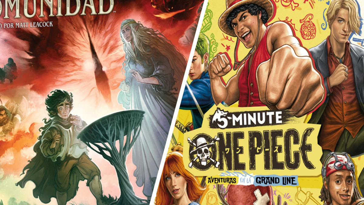 El Señor de los Anillos y One Piece vienen pisando fuerte en un mes cargado de grandes juegos de mesa