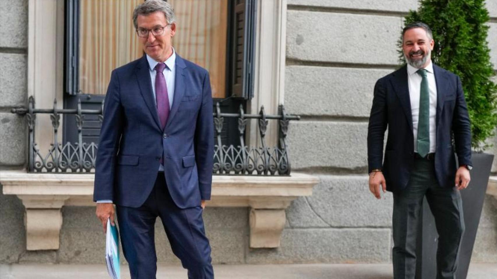 Feijóo llamó a Abascal para cerrar pactos tras las elecciones de Castilla y León: "No podemos defraudar a la gente"