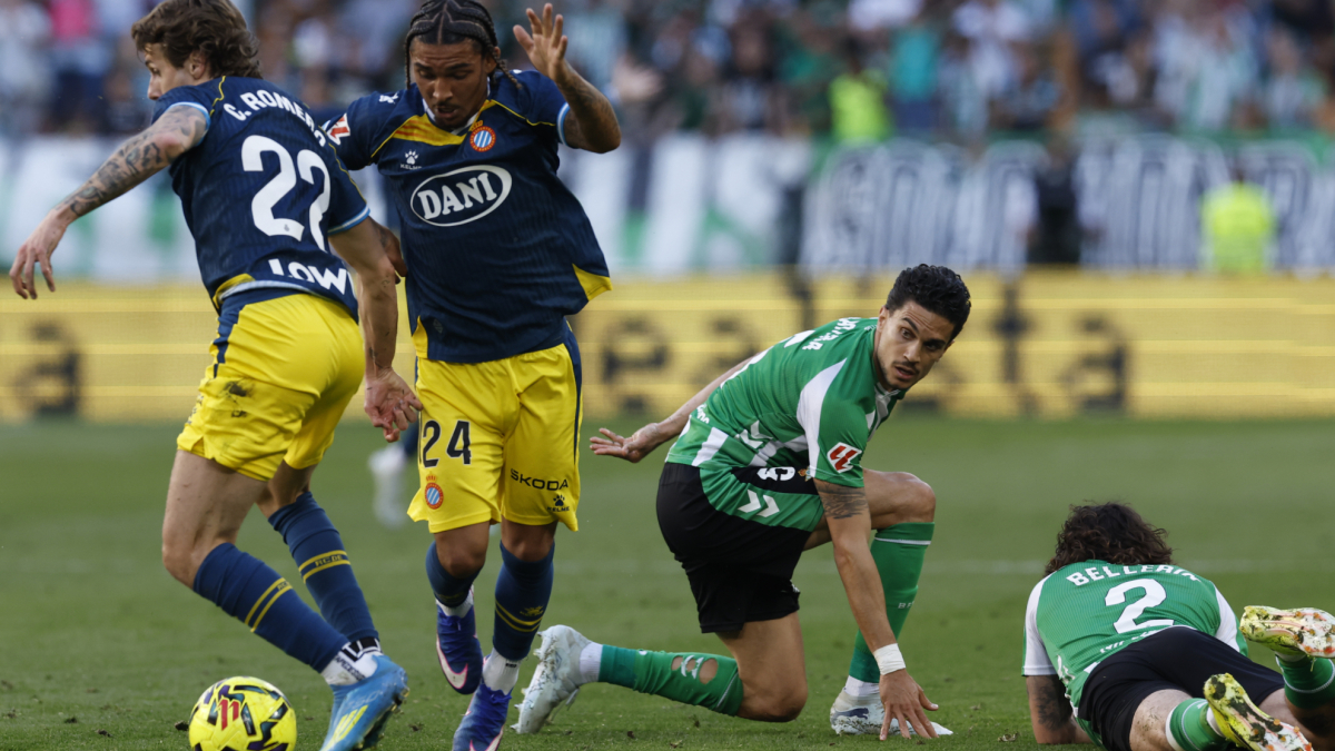 El Betis iguala su peor serie de jornadas consecutivas de Liga sin ganar con Pellegrini