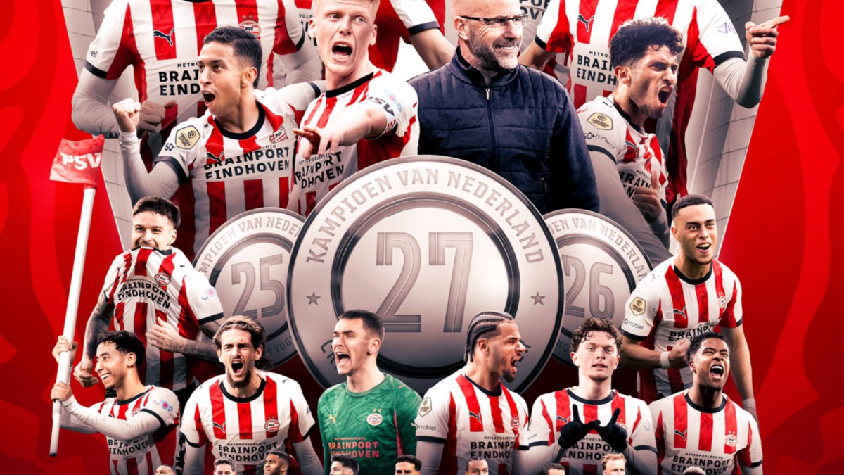 ¡El PSV es campeón de Países Bajos!