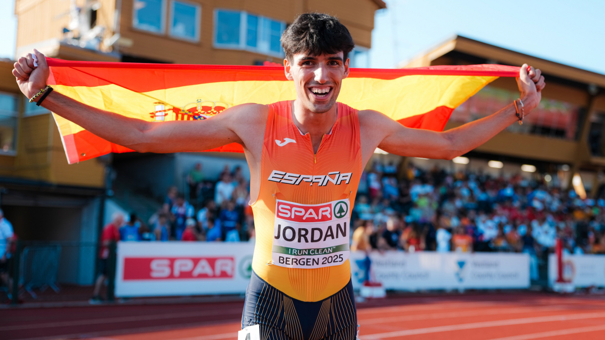 Abel Jordán corre los 100 en 10.12... y se acerca al récord de España de Hortelano