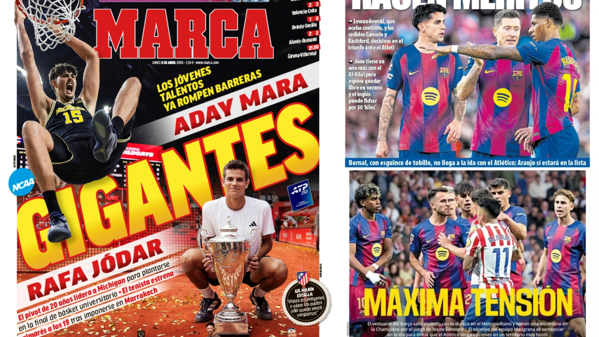 Las portadas del día