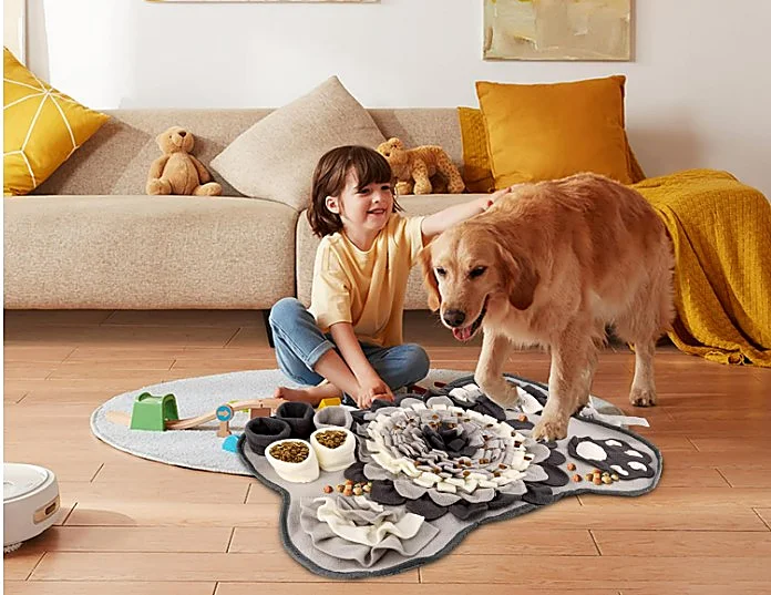 Estas alfombras olfativas son perfectas para estimular, reducir el estrés y combatir el aburrimiento de tu perro