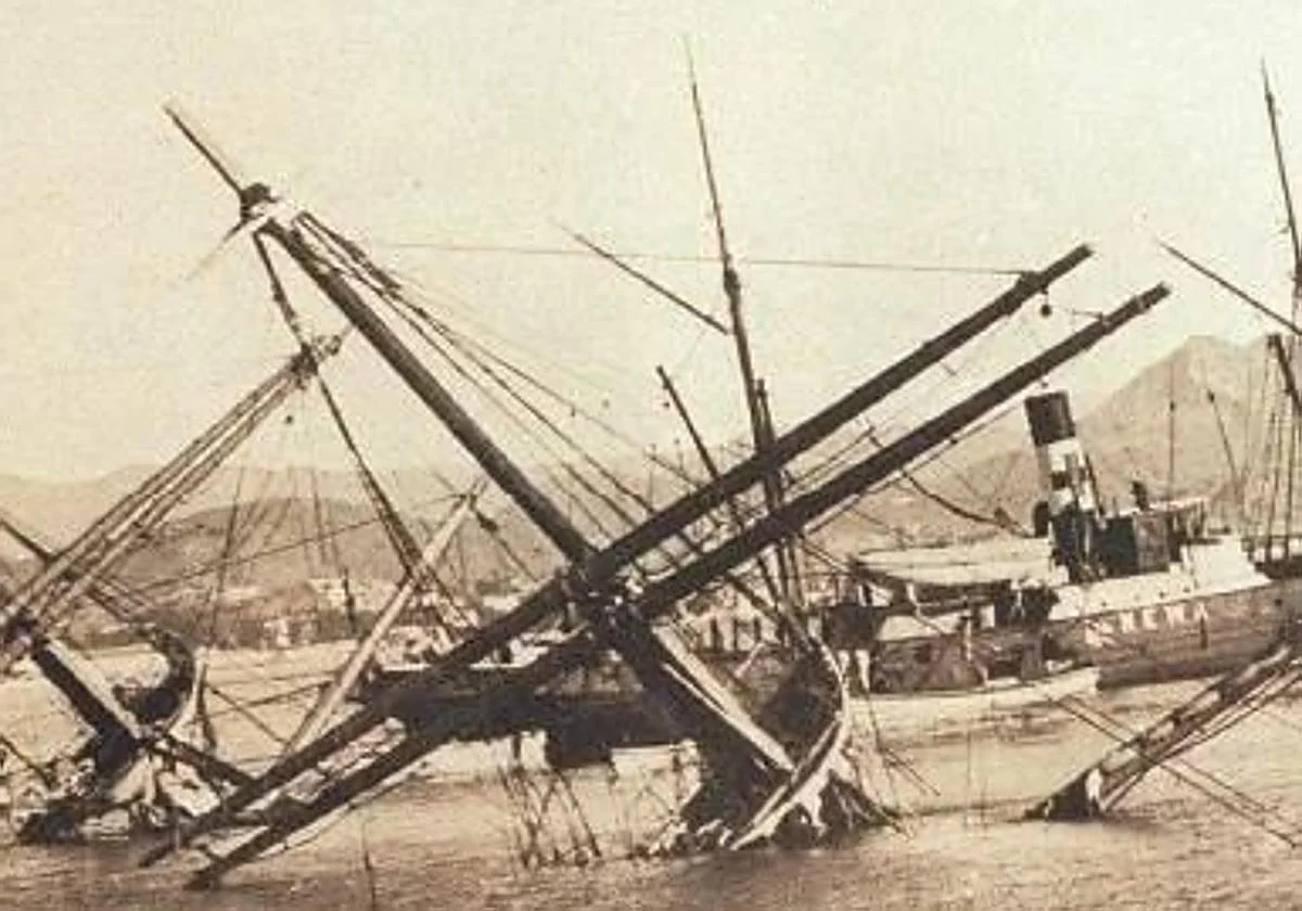 125. Jahrestag des Untergangs der deutschen Korvette SMS Gneisenau in Málaga: das Programm am Dienstag