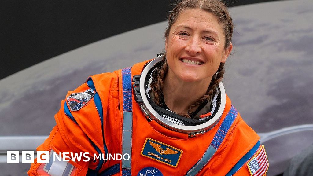 "Una foto me inspiró a ser astronauta": quién es Christina Koch, la primera mujer que viaja a la Luna