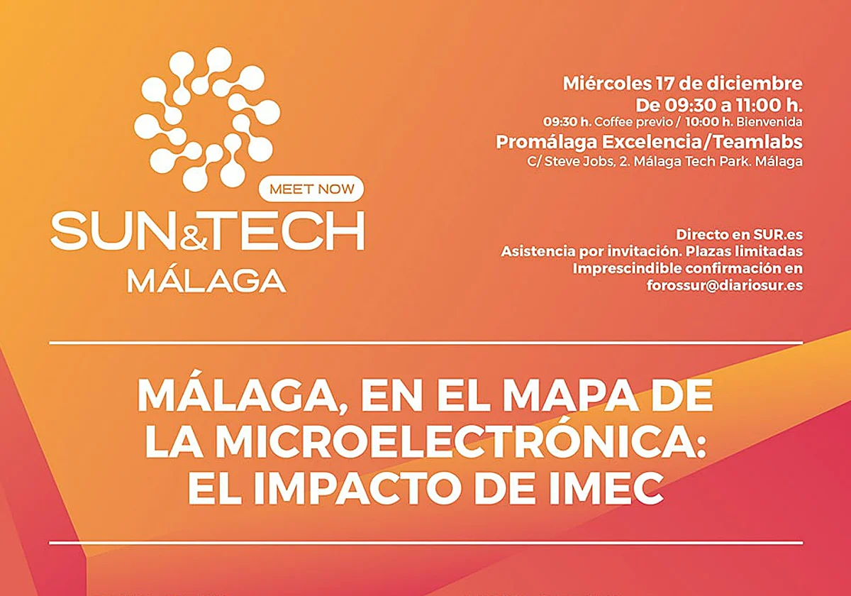 IMEC en Málaga: las novedades del proyecto y el impacto en el ecosistema, a debate en Sun&Tech Meet Now