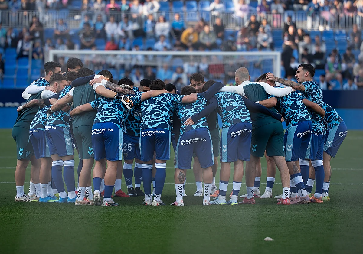 El Málaga, con el calendario más exigente para buscar el ascenso