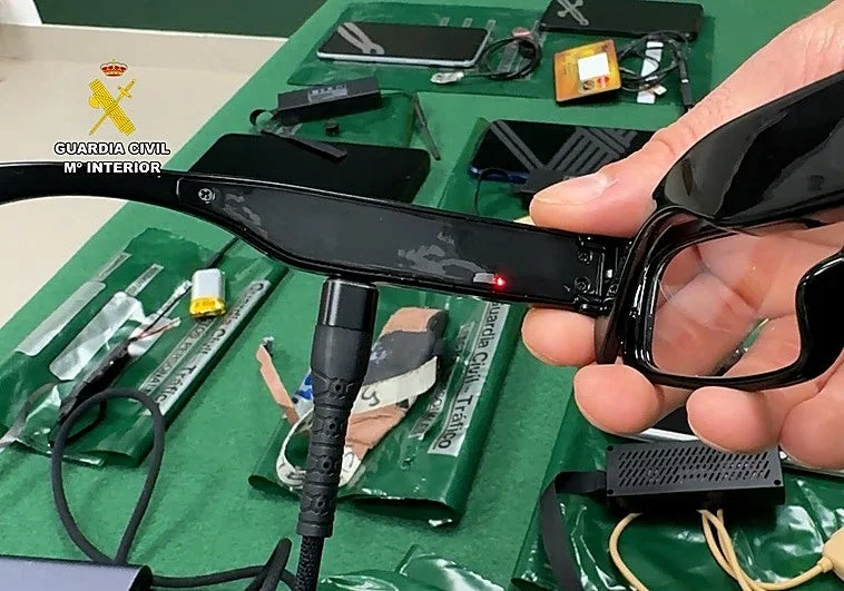 Detectan en varias provincias el uso de gafas inteligentes para copiar en los exámenes de conducir