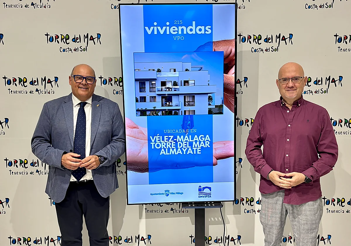 Impulsan 215 viviendas sociales en Vélez-Málaga, Torre del Mar y Almayate