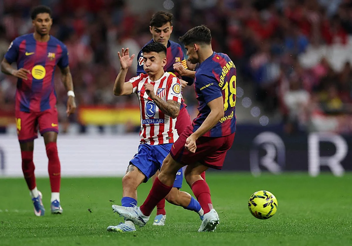 El CTA reconoce que Gerard Martín debió ser expulsado en el Atlético-Barça