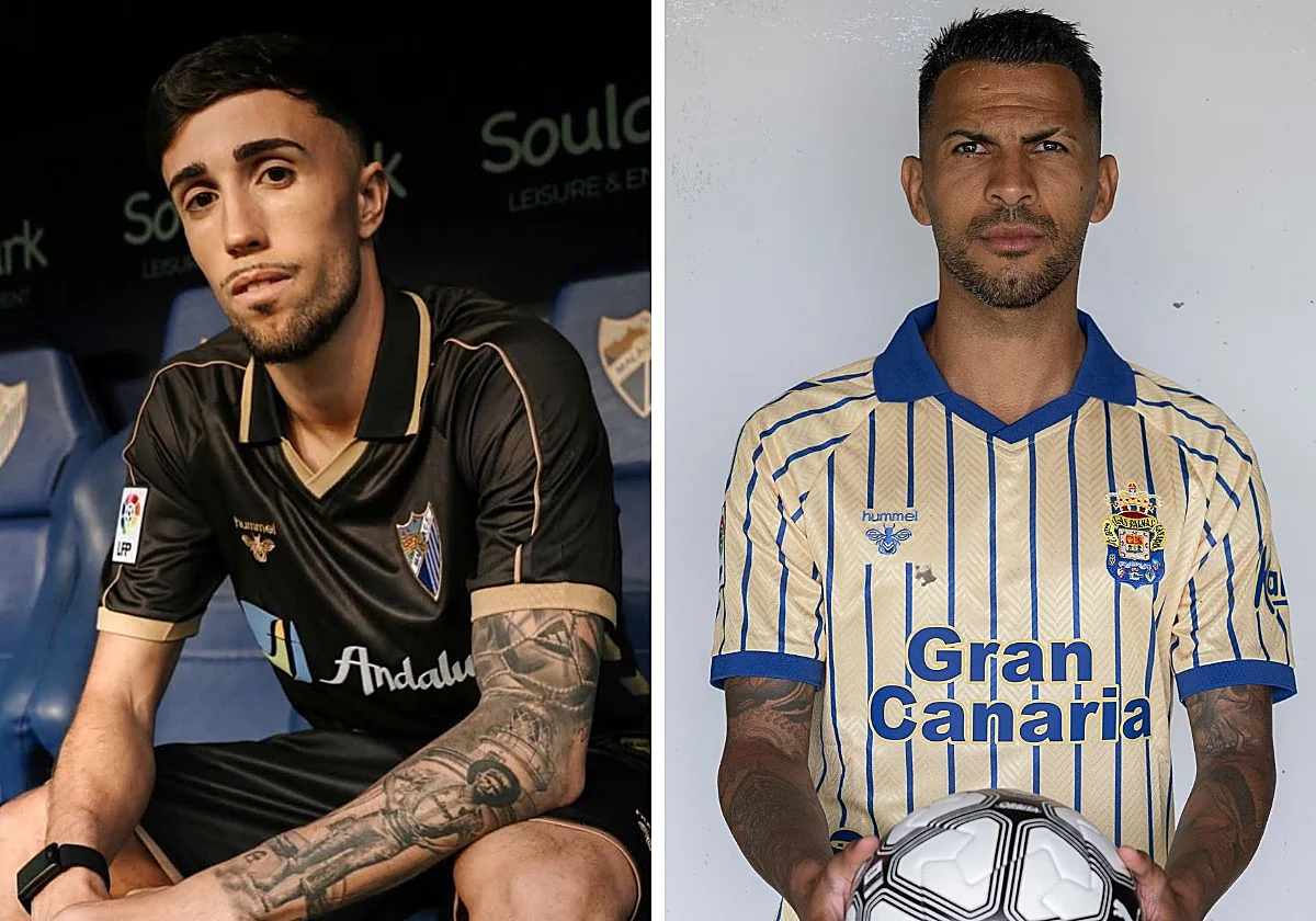 Málaga y Las Palmas, duelo retro por todo lo alto