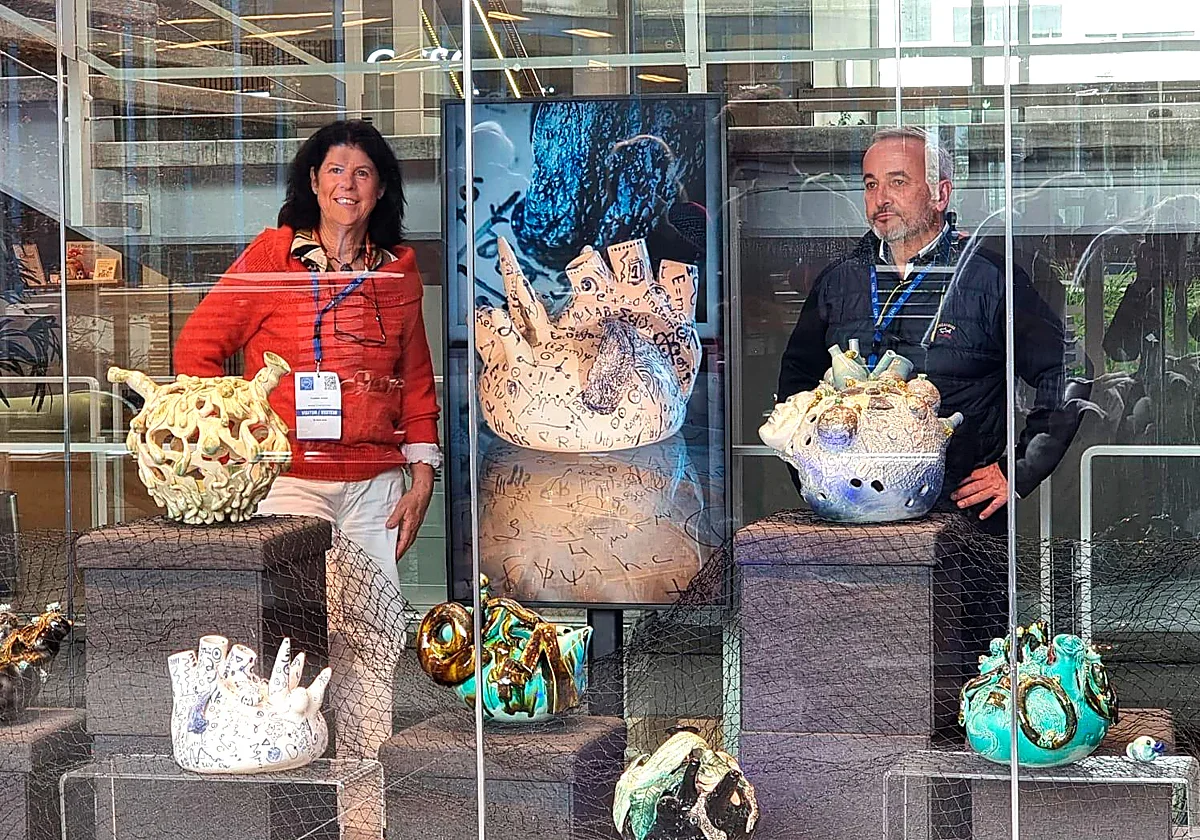 Los «botijos cuánticos» de la malagueña Concha Cuadra llegan al CERN para explicar los misterios de la física