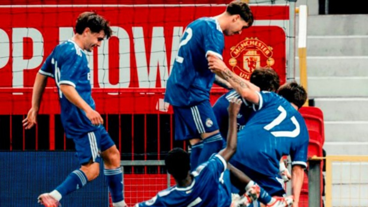 Hazaña del Castilla en Old Trafford