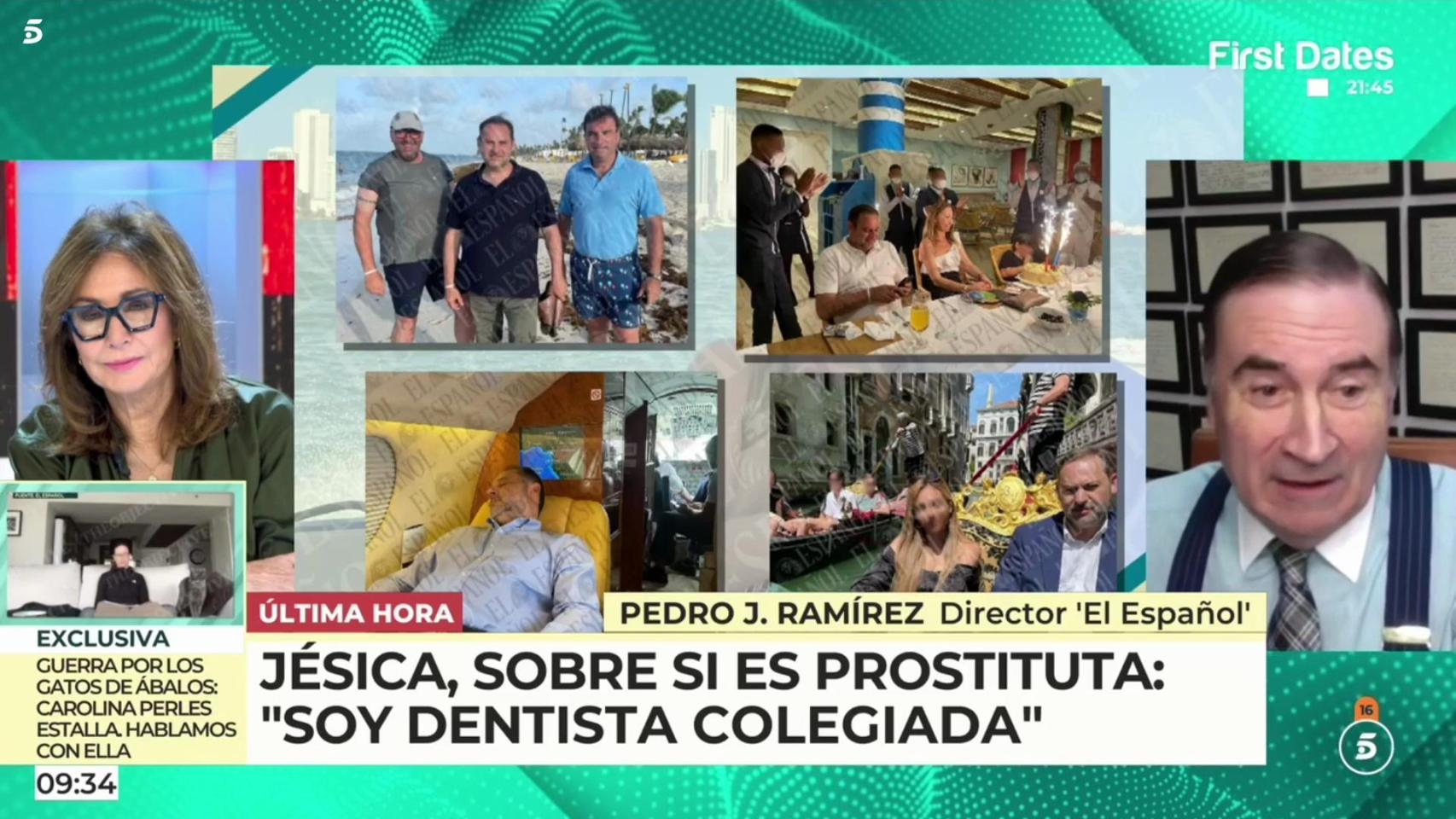 Pedro J.: "Que Ábalos llamara a Jésica 'España' es una metáfora del derecho de pernada que ejerce Sánchez al cobrarnos impuestos sin Presupuestos"